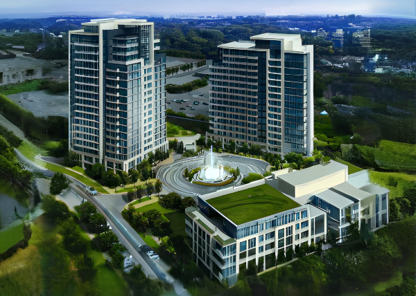 The Fountains Condos Buildings' Render
