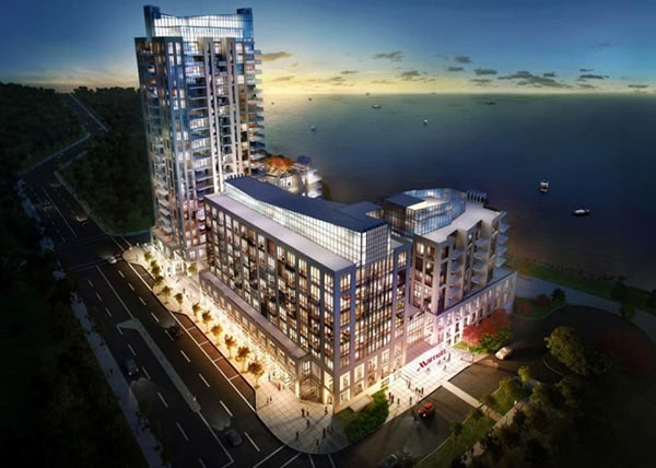 Bridgewater Residences On The Lake And The Pearle Hotel & Spa Buildings' Render