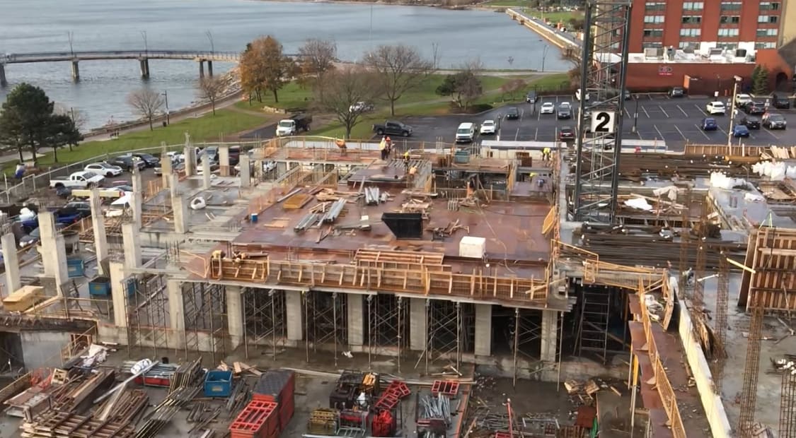 Bridgewater Residences On The Lake And The Pearle Hotel & Spa Under Construction Beam Formwork Bridgewater residences on the lake and the pearle hotel & spa under construction beam formwork