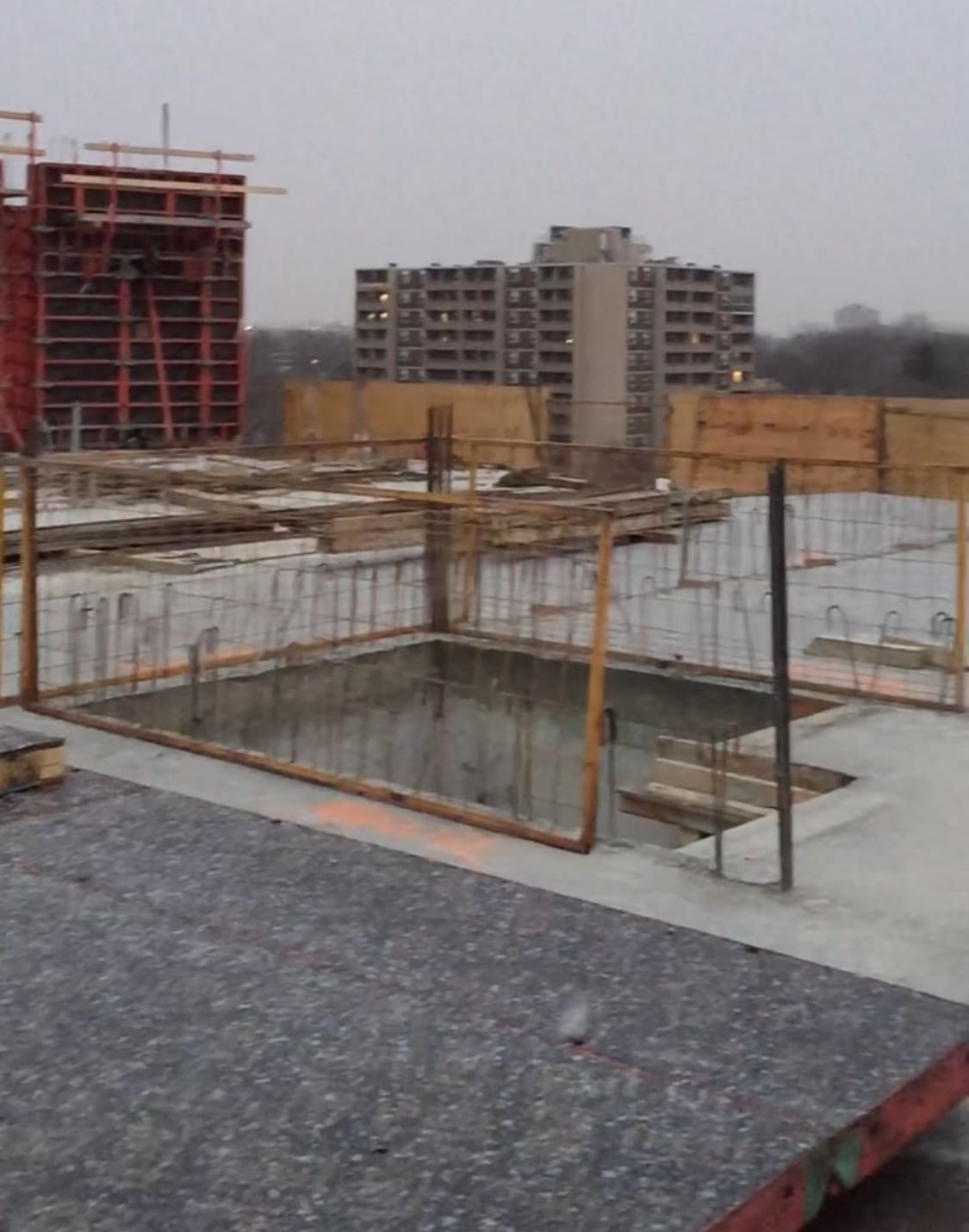 Bridgewater Residences On The Lake And The Pearle Hotel & Spa Under Construction Stair Opening Bridgewater residences on the lake and the pearle hotel & spa under construction stair opening