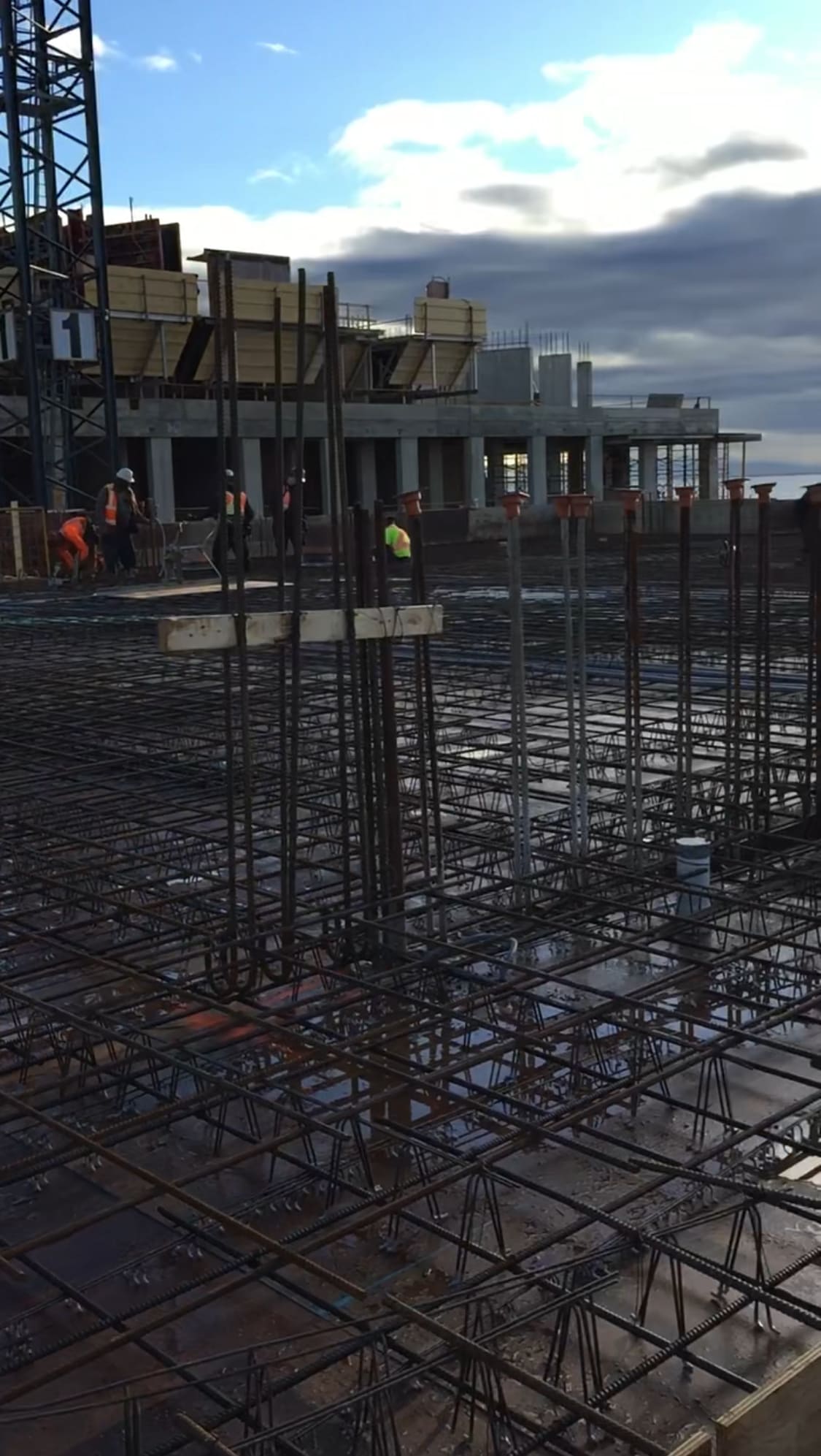 Bridgewater Residences On The Lake And The Pearle Hotel & Spa Under Construction Wall Reinforcement Bridgewater residences on the lake and the pearle hotel & spa under construction wall reinforcement