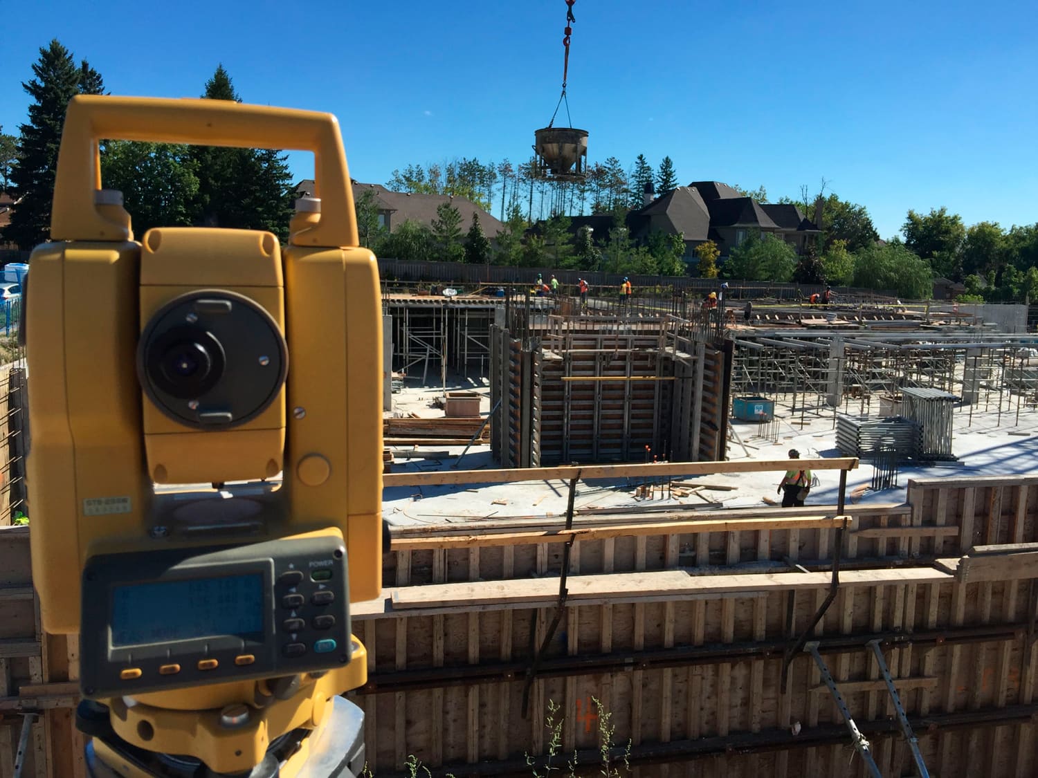Bristol Condominiums Under Construction Parking Level Deck Bristol condominiums under construction parking level deck