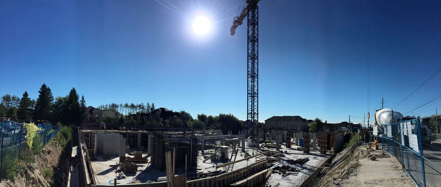 Bristol Condominiums Under Construction Parking Level Walls And Columns Formwork Bristol condominiums under construction parking level walls and columns formwork