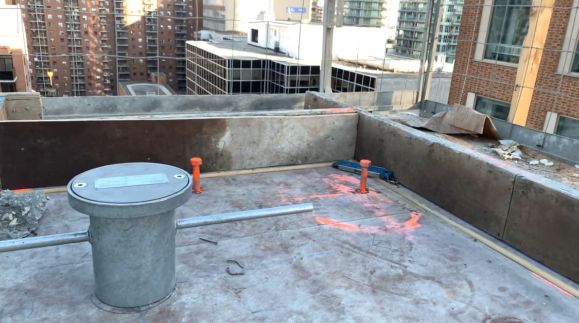 E2 Condos At Yonge And Eglinton Under Construction Balcony Window Washer Equipment E2 condos at yonge and eglinton under construction balcony window washer equipment