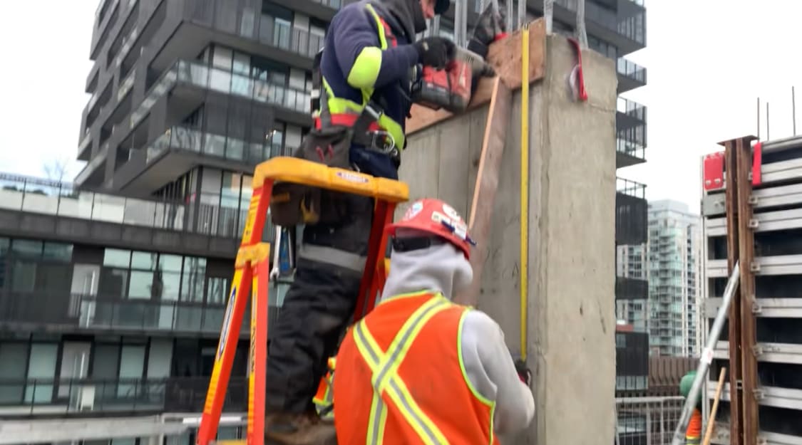 E2 Condos At Yonge And Eglinton Under Construction Concrete Scurrying E2 condos at yonge and eglinton under construction concrete scurrying