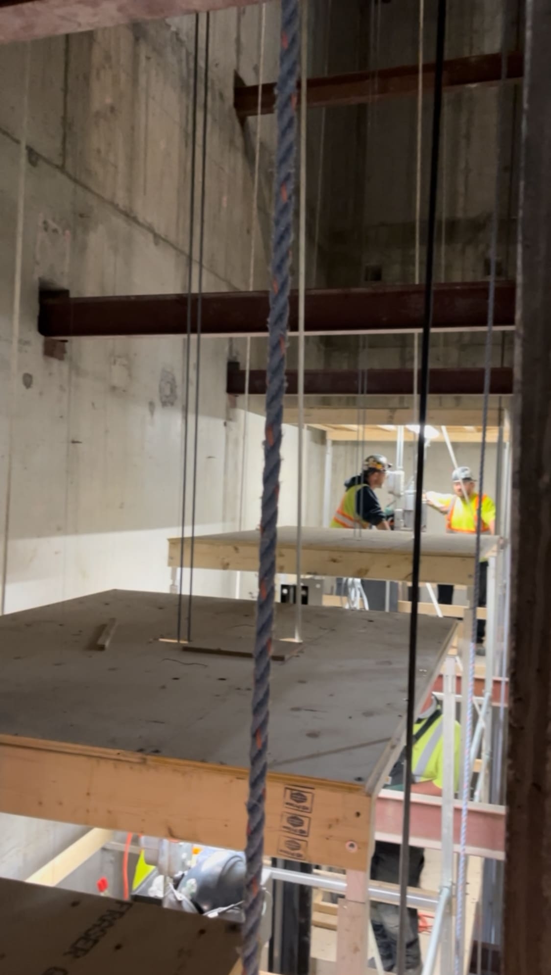 E2 Condos At Yonge And Eglinton Under Construction Elevator Rail Calibration E2 condos at yonge and eglinton under construction elevator rail calibration