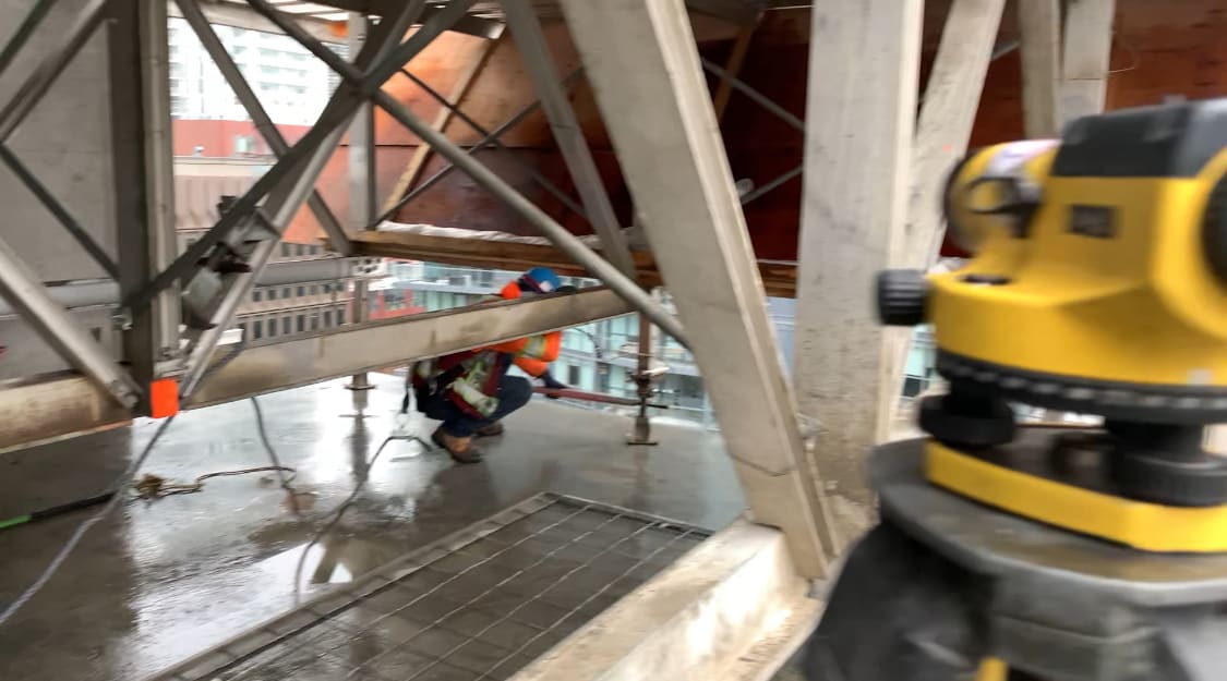 E2 Condos At Yonge And Eglinton Under Construction Flying Panel Leveling E2 condos at yonge and eglinton under construction flying panel leveling