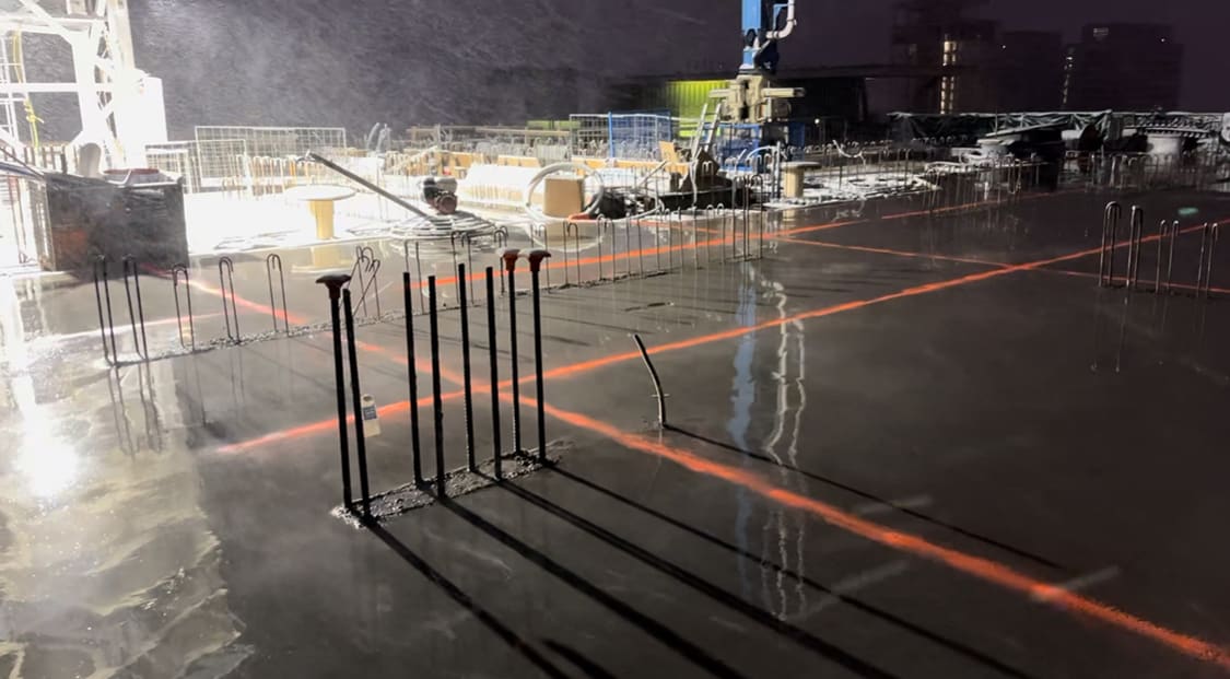 E2 Condos At Yonge And Eglinton Under Construction South Side Slab Localization E2 condos at yonge and eglinton under construction south side slab localization