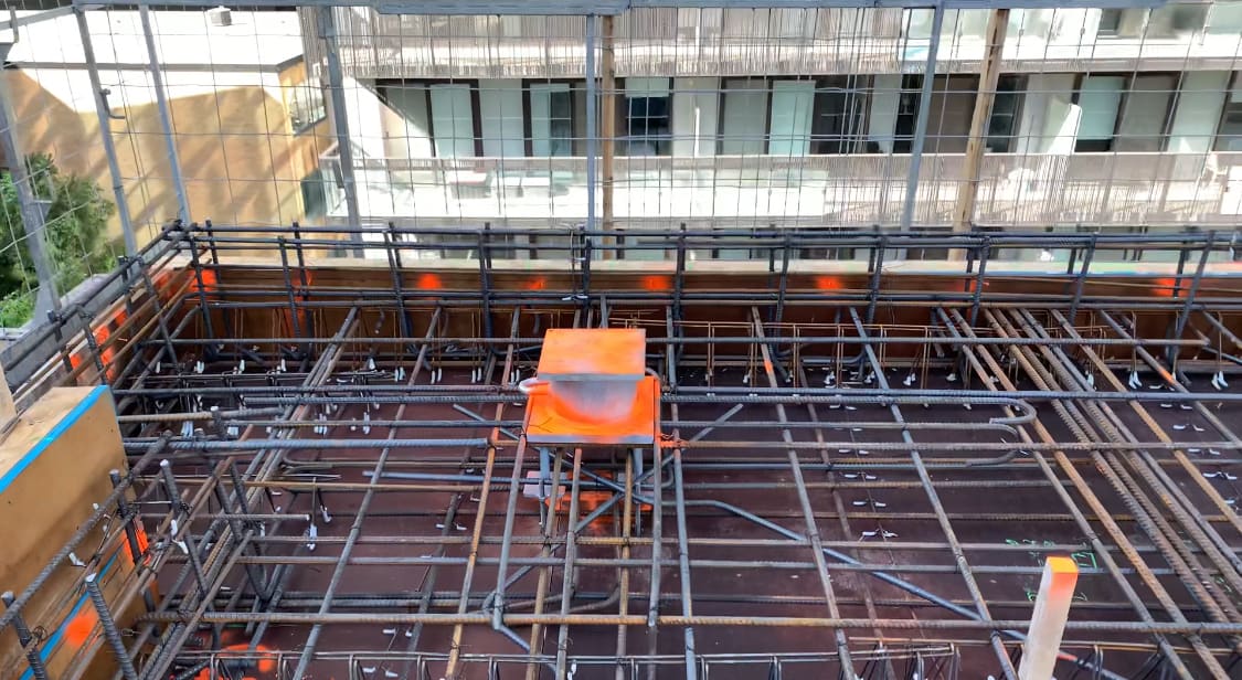 E2 Condos At Yonge And Eglinton Under Construction Terrace Window Washer Equipment Reinforcement E2 condos at yonge and eglinton under construction terrace window washer equipment reinforcement
