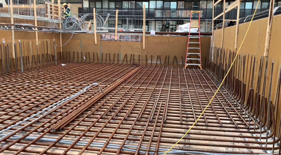 E2 Condos At Yonge And Eglinton Under Construction Transfer Slab Formwork E2 condos at yonge and eglinton under construction transfer slab formwork
